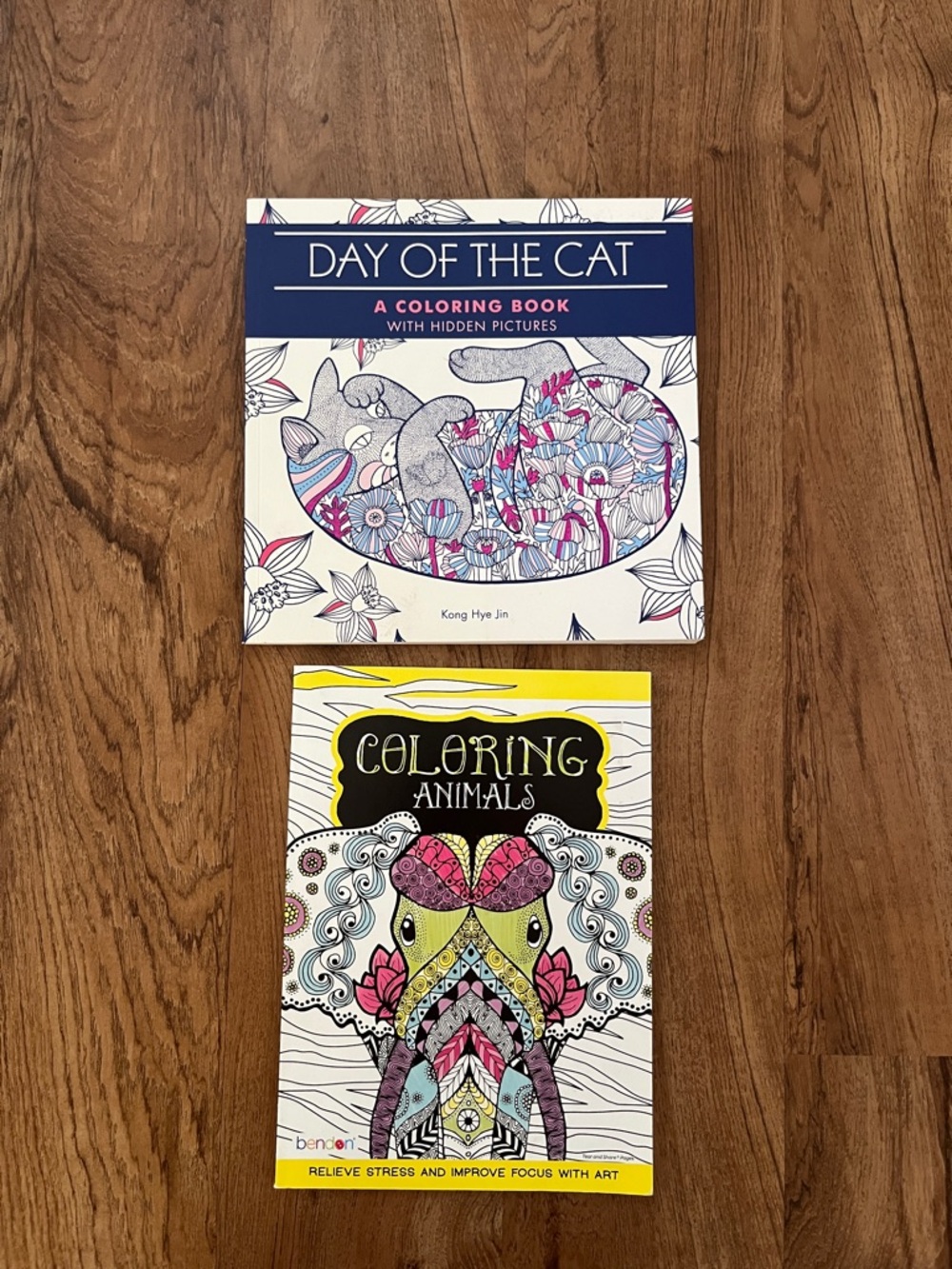 Adult coloring books
